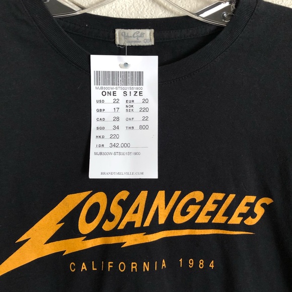 NWT Brandy Melville Los Angeles Aleena Top - Picture 4 of 4